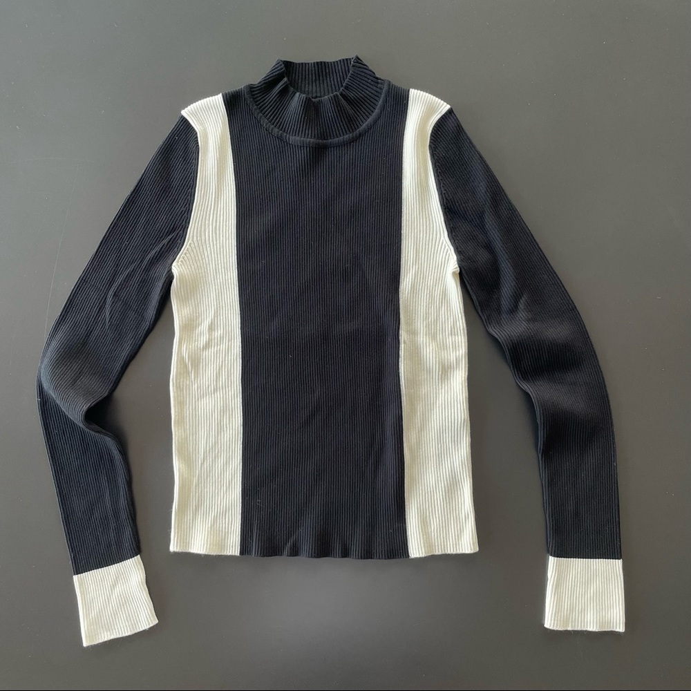 Zara knit rib top